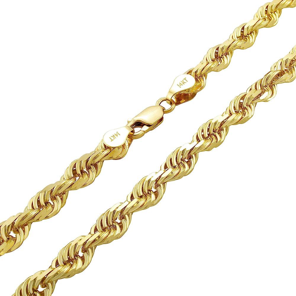 Solid Gold Rope Chain - Volusia Diamond