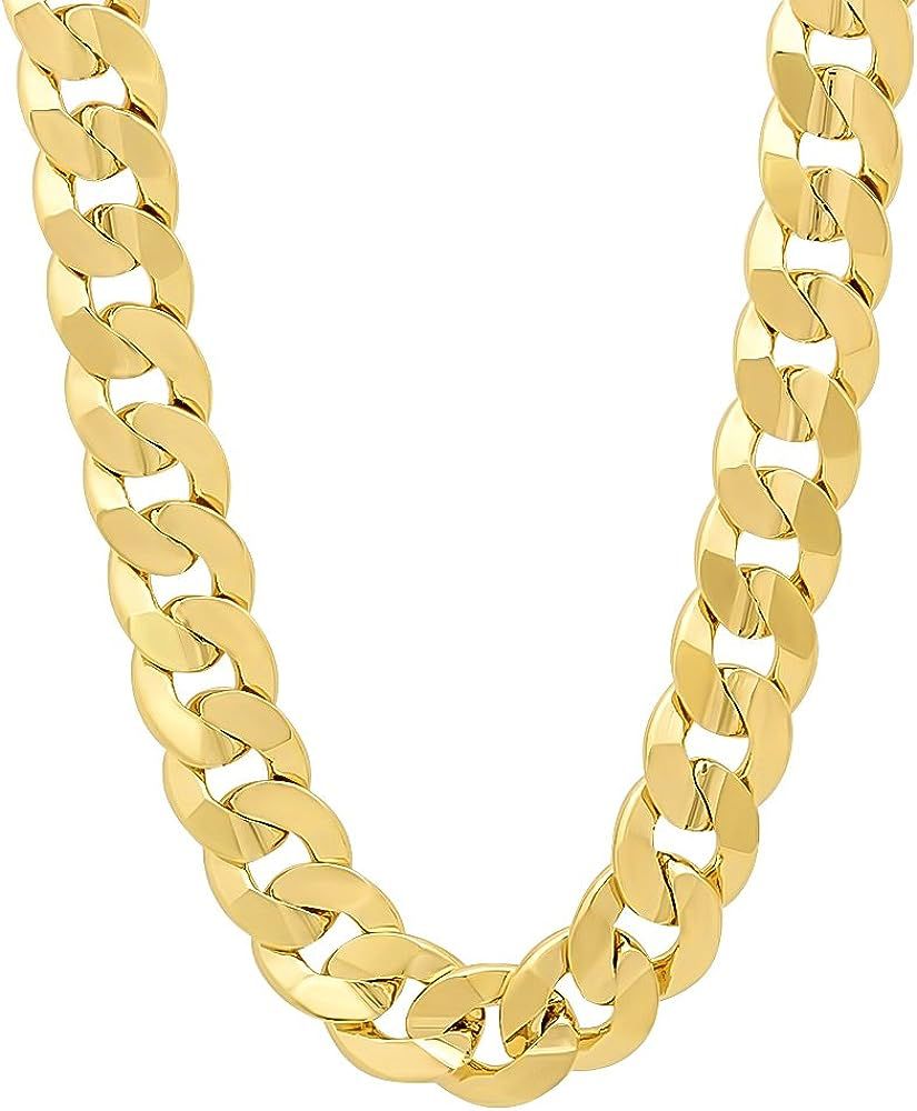 Solid Gold Curb Chain - Volusia Diamond